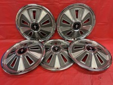 Vintage Set Of 5 1966 Ford Mustang 14 Hubcaps Fomoco Vintage Set Of 5 1966 Ford Mustang 14 Hubcaps Fomoco