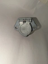 Velvac 593084 Female Socket 7 Way Trailer Plug VGC UNUSED FREE SHIPPING 