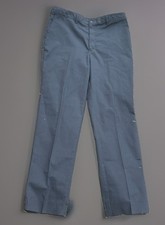 Red Kap Men Navy Blue Highland Dress Pants Golf Made In USA Cotton Blend 38x33
