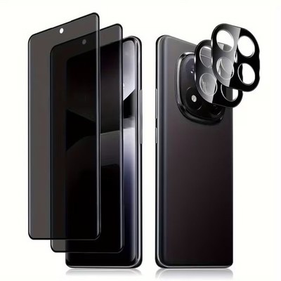 4x Schutzglas (2xBlickschutz + 2xKamera) für Xiaomi Redmi Note 15 Pro Plus  5G
