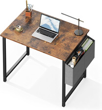 Home Office Computer Desk 31in Gaming Writing Study Work Table with Storage Bag