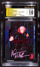 CGC GEM MINT 10 Auto 10 Signed Adam McArthur Union Arena Action Point JJK-3-AP01