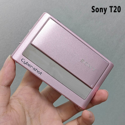 SONY Cyber shot DSC-T20 Pink 8.1MP Digital Camera 3x Optical Zoom 90% NEW