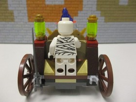 (E/13) LEGO 9462 The Mummy with BA Monster Fighters Mummy Carriage