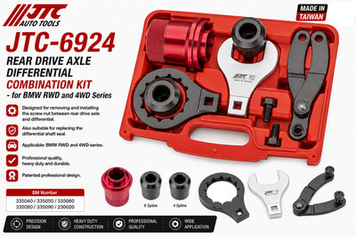 JTC-6924 Rear Drive Axle Differential Combination Tool Kit F BMW RWD 4WD Series