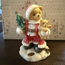 Cherished Teddies Klaus Bearer of Good Tidings 1996 Holiday Figurine