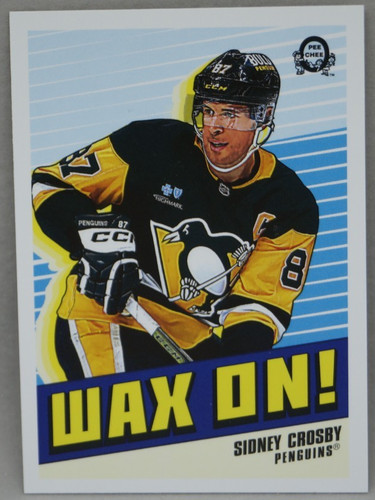 Sidney Crosby #WO-7 2025 O-Pee-Chee Wax On card