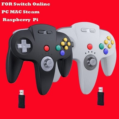 Switch N64 Controller for For Nintendo Switch 1 Switch 2 PC MAC Raspberry Pi
