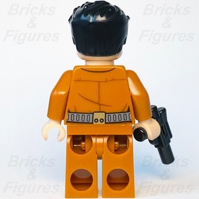 LEGO Star Wars Captain Poe Dameron Minifigure The Last Jedi 75188 Pilot Jumpsuit