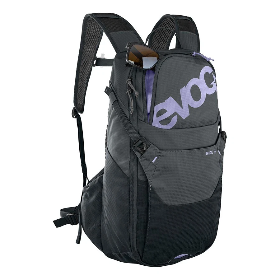 EVOC Ride 16L Bike Hydration Backpack with Ventilated Air Pad Back System & - Image 3 of 4