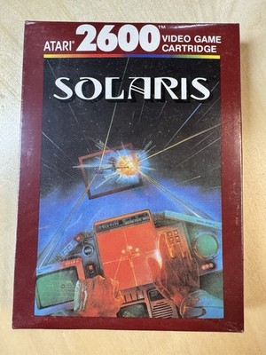 Atari 2600 Solaris CX26136   Brand New Factory Sealed   Nice Box!