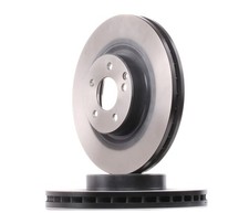 2x TRW Bremsscheiben Vorne passend für MERCEDES-BENZ GLK (X204) CLS (C219)