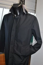 KIRED BY KIT0N NAPLES WATERPROOF CASHMERE INTERIOR BLUE 1450.00 POSTER. TG 48