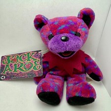 "Jack-a-Roe" Grateful Dead 7" Bean Bear by Liquid Blue with tags 1999