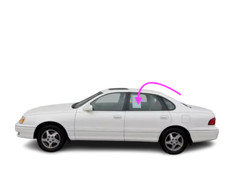 Fits: 1995-1999 Toyota Avalon 4D Sedan Driver Side Rear Left Door Window Glass