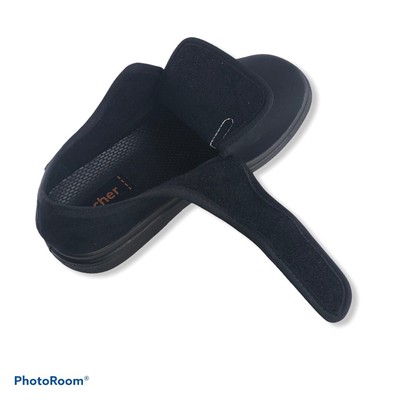 bequemschuhe unisex fischer velours 13948 schwarz