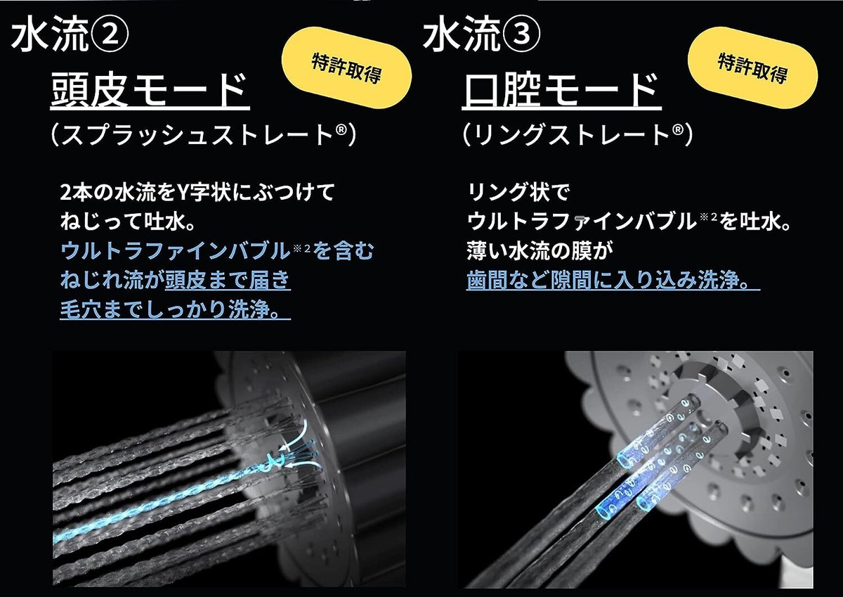 Science Mirable Zero Ultra Fine Mist Shower Head Water Saving