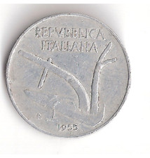 Moneta 10 lire 1955 Italia L