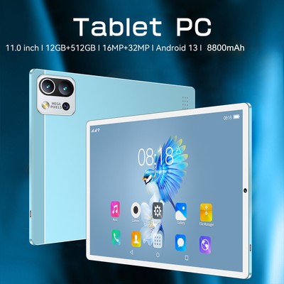 2024 Tablet PC X6 Pro Android 13 11'' 12+512GB 8800mAh 10 Core Wifi Dual Camera