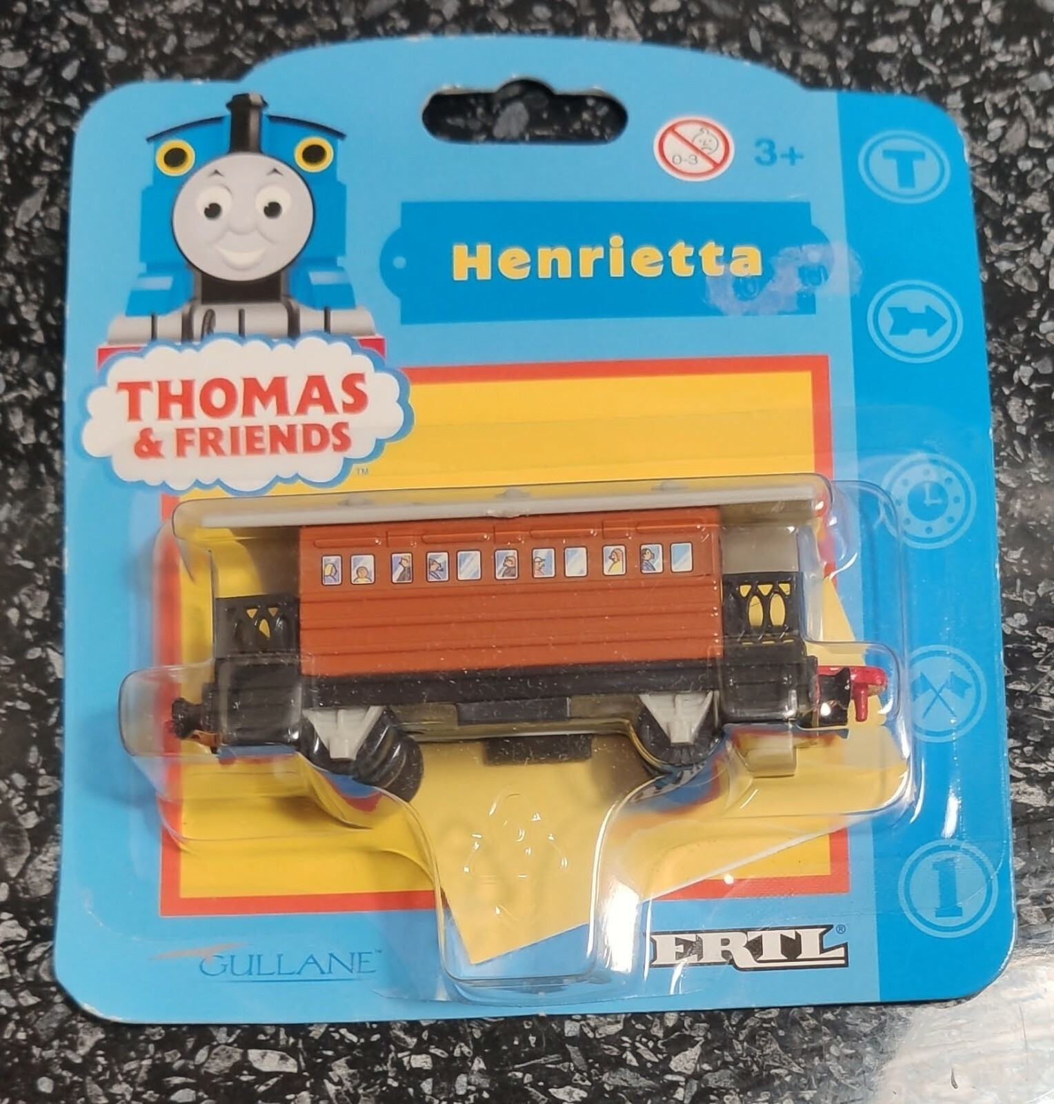 Thomas The Tank & Friends Henrietta Die Cast Metal Ertl Carded