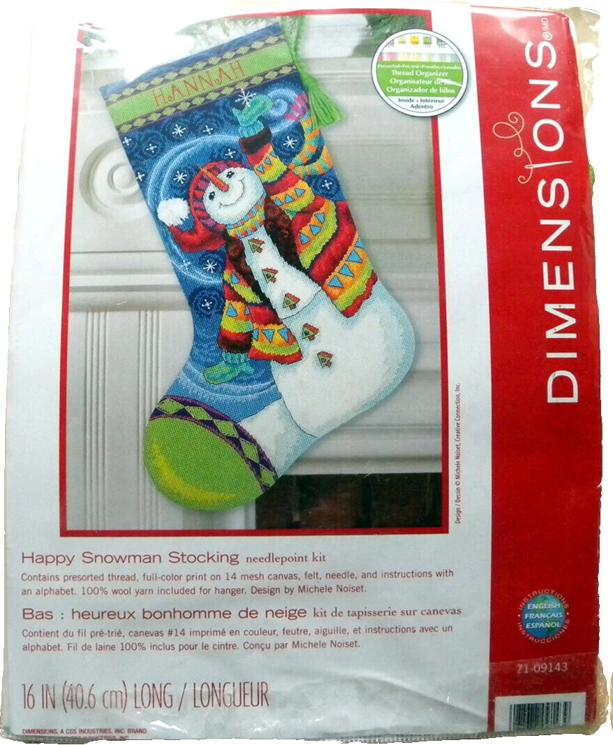 Dimensions Stocking Needlepoint Kits