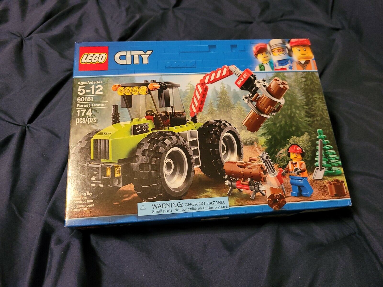 Lego City Forest Tractor 60181 New in Sealed Box