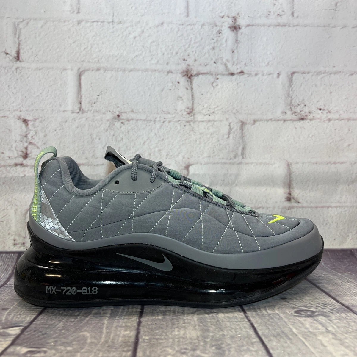 Nike Air Max MX 720 818 Grey Silver Shoes Men s Size 6 Women s