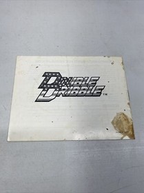 Cartucho Double Dribble Nintendo NES 1987 solo manual de instrucciones