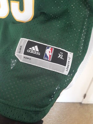 NWT Adidas Authentic Kevin Durant Seattle Supersonics Rookie
