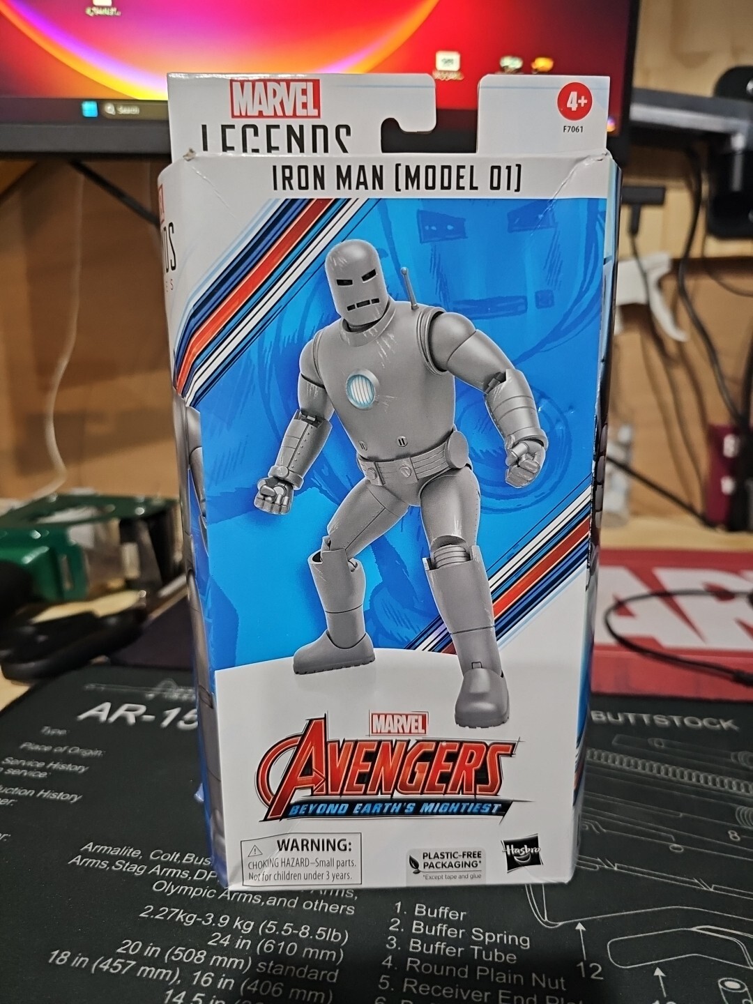 Avengers 60th Anniversary Marvel Legends Iron Man Model 01 6-Inch Figure D3