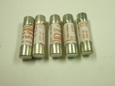LOT OF 5 FERRAZ SHAWMUT OTM10 FUSES