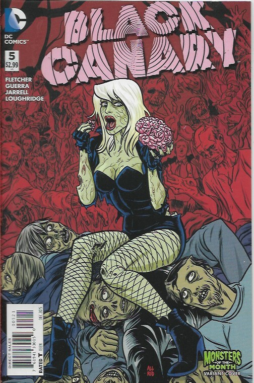 BLACK CANARY (2015) #5 MONSTERS Variant - Back Issue