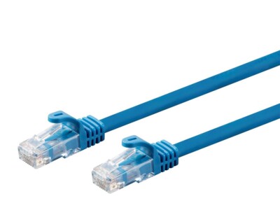 50' Cat6 PLENUM Ethernet Patch Cable RJ45 550Mhz 23AWG UTP CMP Pure Bare Copper