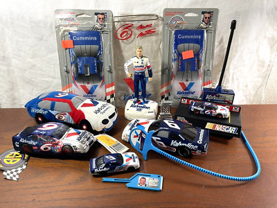 Mark Martin Valvoline #6 - NASCAR Collectibles & Toy Assortment Mixed Lot