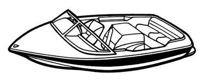 7.6oz BOAT COVER CENTURION FALCON XP OPEN 1994