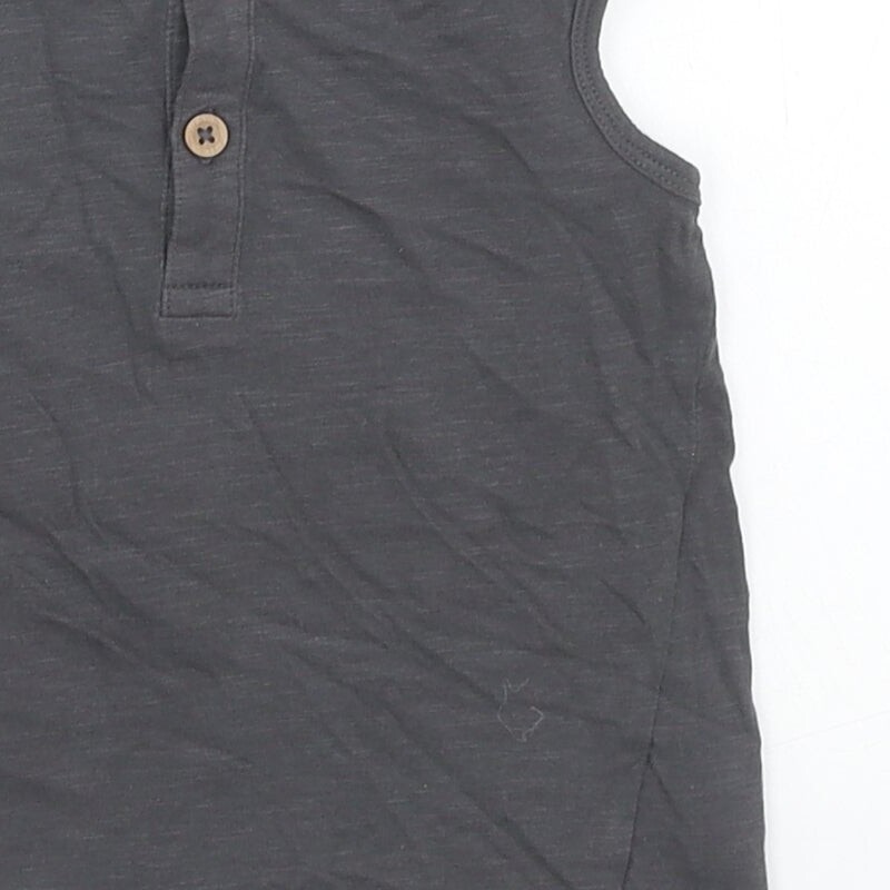 George Boys Grey Cotton blend Tank Size 2 Years image 10