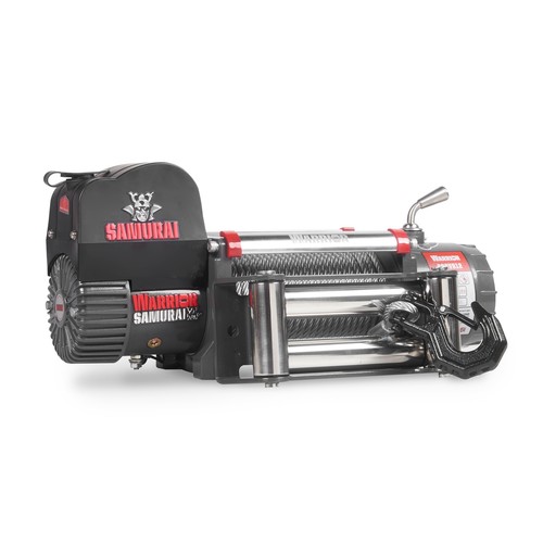 Warrior Samurai Electric Winch V2 Next Gen 8000lb Wireless Remote Control Heavy - Picture 2 of 15