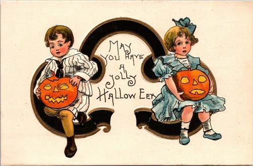 Cartolina Halloween May You Have a Jolly Halloween Griggs - Foto 1 di 2