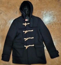 Men's Muji Japanese Duffle Coat -navy Blue