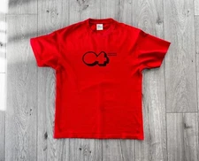 Fourstar Clothing Crewneck T-Shirt Men’s Size Large Red Vintage Skateboards Y2K