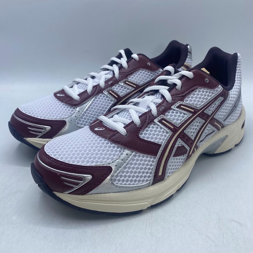 ASICS Gel-1130 White Maroon Banner Running Shoe 1203A685-100 ASICS Gel-1130 White Maroon Banner Running Shoe 1203A685-100