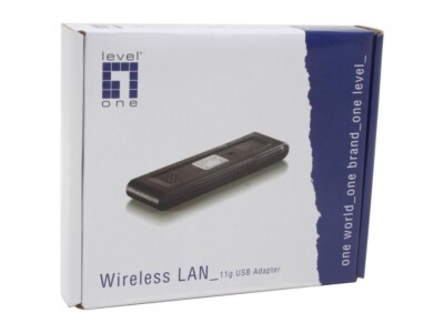 LevelOne WNC-0301USB IEEE 802.11b/g USB 2.0 Dongle Wireless Adapter Data Rates