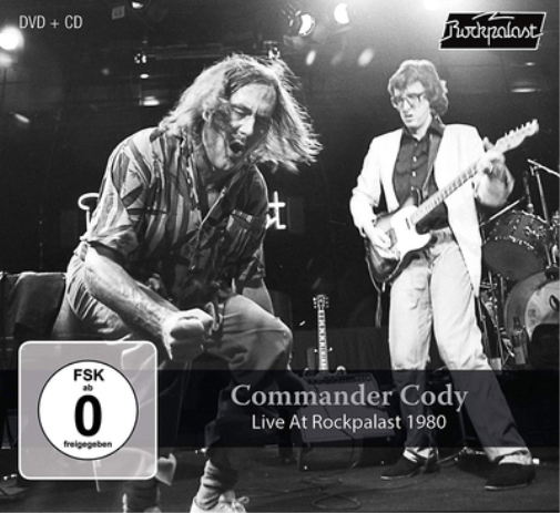 Commander Cody Live at Rockpalast 1980 (CD) Album with DVD