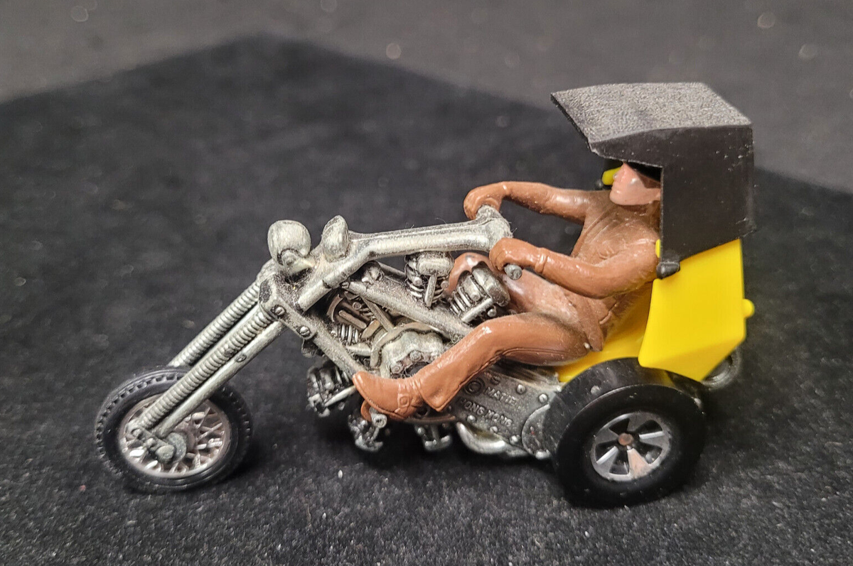 Hot Wheels Hot Wheels RRRumblers MOTOR⑨ 1972 Hot Wheels Rrrumblers Yellow Revolution Motorcycle