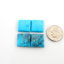 14x14mm Sleeping Beauty Blue Stabilized Turquoise square cabs cabochons sb034