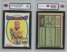 1971-72 OPC O-PEE-CHEE Hockey Card #152 Butch Goring LA Kings KSA 6 EX-NM