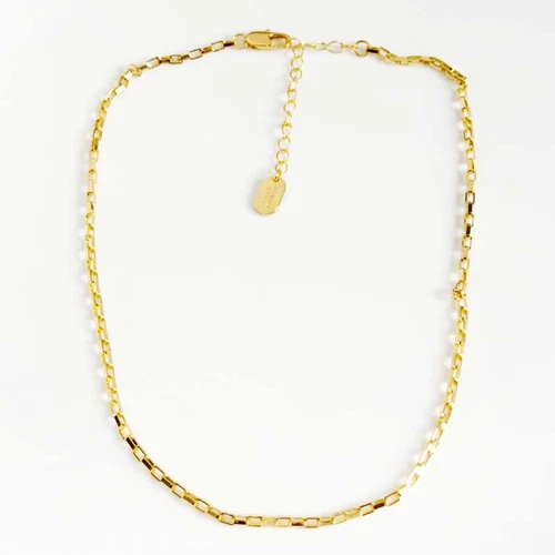 16" Jenny Bird Square Chain Necklace Gift Fashion Women Party Holiday Jewelry