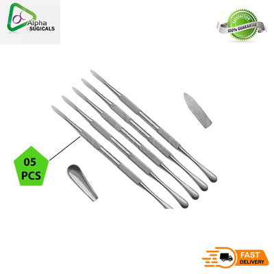 5 Pcs Molt Periosteal Elevator # 9 Double Ended Allen Dental Inst German Grade