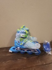 M-GRO Kids Adjustable Inline Skates Size L
