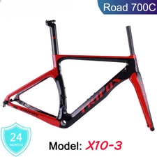 700C Carbon Fiber Road Bike Frame Disc Brake Frame+Fork+Headset+Seatpost+Clamp